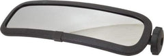 Made in USA - Indoor & Outdoor Convex Safety, Traffic & Inspection Mirrors - Glass Lens, 4" High - Apex Tool & Supply