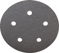 Norton - 5" Diam, 80 Grit, Aluminum Oxide Hook & Loop Disc - Medium Grade, Coated, B Weight Paper Backing, Series A275 - Apex Tool & Supply