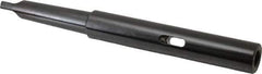 Scully Jones - MT1 Inside Morse Taper, MT2 Outside Morse Taper, Extension Sleeve - Hardened & Ground Throughout, 5-1/4" Projection, 0.88" Body Diam - Exact Industrial Supply