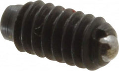 TE-CO - 5-40, 0.062" Ball Diam, 1/4" Body Length, 0.02" Max Ball Reach, Threaded Ball Plunger - Apex Tool & Supply