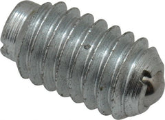TE-CO - 5/16-18, 0.156" Ball Diam, 37/64" Body Length, 0.04" Max Ball Reach, Threaded Ball Plunger - Apex Tool & Supply