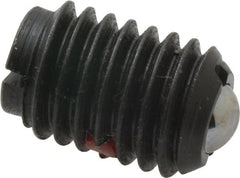 TE-CO - 1/2-13, 0.281" Ball Diam, 3/4" Body Length, 0.072" Max Ball Reach, Threaded Ball Plunger - Apex Tool & Supply