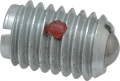 TE-CO - 1/2-13, 0.281" Ball Diam, 3/4" Body Length, 0.072" Max Ball Reach, Threaded Ball Plunger - Apex Tool & Supply