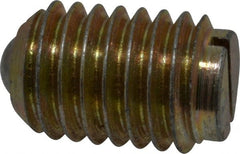 TE-CO - 1/2-13, 0.281" Ball Diam, 3/4" Body Length, 0.072" Max Ball Reach, Threaded Ball Plunger - Apex Tool & Supply