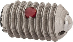 TE-CO - 3/8-16, 0.187" Ball Diam, 5/8" Body Length, 0.048" Max Ball Reach, Threaded Ball Plunger - Apex Tool & Supply