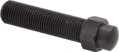 Gibraltar - 1/2-20, 2-1/2" OAL Adjustable Locating Screw - 5/8" Width Across Flats, 5/16 Hex Height, Steel, Black Oxide Finish - Apex Tool & Supply