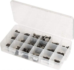 Made in USA - Key & Keyway Assortments Type: Woodruff Keys Number of Pieces: 250 - Apex Tool & Supply