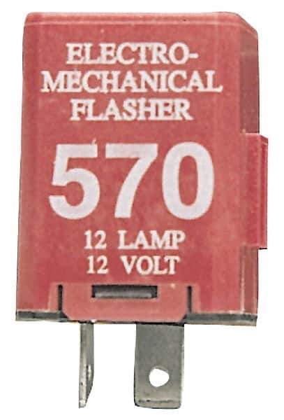 Peterson - Red Electronic Flasher - Plastic - Apex Tool & Supply