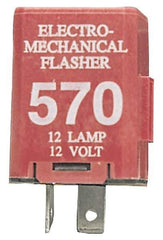 Peterson - Red Electronic Flasher - Plastic - Apex Tool & Supply