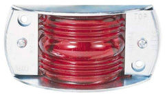 Peterson - 4-1/2" Long x 2-3/16" Wide, Amber Lens & Reflector - Steel, 12 Volt - Apex Tool & Supply