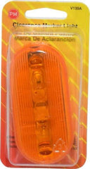 Peterson - 4-1/8" Long x 2" Wide, Amber Lens & Reflector - Plastic, 12 Volt - Apex Tool & Supply