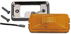 Peterson - 2-1/2" Long x 1-1/4" Wide, Red Lens & Reflector - Plastic, 12 Volt - Apex Tool & Supply