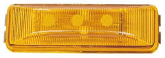 Peterson - 3-13/16" Long x 1" Wide, Red Lens & Reflector - Plastic, 12 Volt - Apex Tool & Supply