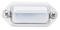 Peterson - 2" Long x 1-3/16" Wide, Clear Lens & Reflector - Plastic, 12 Volt - Apex Tool & Supply