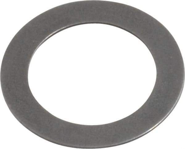 Precision Brand - 0.015" Thick, 3/8" Inside x 0.557" OD, Shortening Shim - 3/8" Screw, 1075 Spring Steel - Apex Tool & Supply