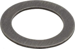 Precision Brand - 0.032" Thick, 1/2" Inside x 0.738" OD, Shortening Shim - 1/2" Screw, 1075 Spring Steel - Apex Tool & Supply