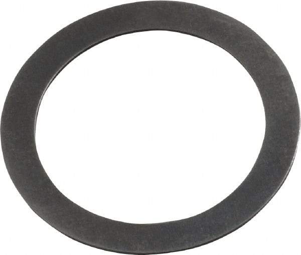 Precision Brand - 0.015" Thick, 3/4" Inside x 1" OD, Shortening Shim - 3/4" Screw, 1075 Spring Steel - Apex Tool & Supply