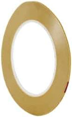 3M - 1/16" Wide x 60 Yd Long Green Polypropylene Film Masking Tape - Series 218, 5 mil Thick, 13 In/Lb Tensile Strength - Apex Tool & Supply
