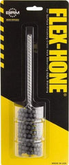 Brush Research Mfg. - 15/16" to 1-3/8" Bore Diam, 180 Grit, Zirconia Alumina Flexible Hone - Fine, 8" OAL - Apex Tool & Supply