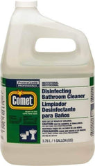 Comet USA LLC - 1 Gal Jug Liquid Bathroom Cleaner - Pleasant Scent, Disinfectant, General Purpose Cleaner - Apex Tool & Supply