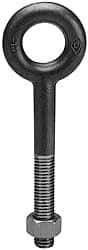 Gibraltar - 3,440 Lb Capacity, Stainless Steel, 5/8 Thread, Fixed Lifting Eye Bolt - Partially Threaded, 6" Shank, 2-1/4" Thread Length, No Shoulder - Apex Tool & Supply