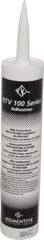 Momentive Performance Materials - 10.1 oz Tube White RTV Silicone Joint Sealant - 204.44°F Max Operating Temp, 20 min Tack Free Dry Time, 24 hr Full Cure Time, Series RTV100 - Apex Tool & Supply
