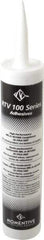 Momentive Performance Materials - 10.1 oz Tube Clear RTV Silicone Joint Sealant - 400°F Max Operating Temp, 20 min Tack Free Dry Time, 24 hr Full Cure Time, Series RTV100 - Apex Tool & Supply