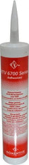 Momentive Performance Materials - 10 oz Tube Clear RTV Silicone Joint Sealant - -50 to 200°C Operating Temp, 25 min Tack Free Dry Time, 24 hr Full Cure Time, Series RTV6708 - Apex Tool & Supply