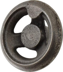 Gibraltar - 3", 3 Spoke Offset Handwheel - 1" Hub, Cast Iron, Plain Finish - Apex Tool & Supply