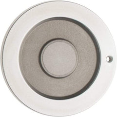 Value Collection - 4", 3 Spoke Straight Handwheel - 1.2" Hub, Aluminum, Chrome Plated Finish - Apex Tool & Supply