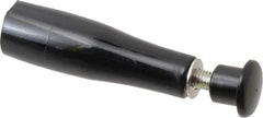 Value Collection - M8x1.25 Stem, Revolving Handwheel & Machine Handle - Plastic Handle, Steel Stem - Apex Tool & Supply