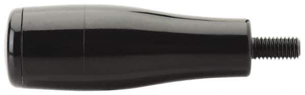 Value Collection - M8x1.25 Stem, Fixed Handwheel & Machine Handle - Plastic Handle, Steel Stem - Apex Tool & Supply