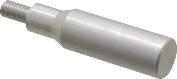 Value Collection - M8x1.25 Threaded Stem, Fixed Handwheel & Machine Handle - Aluminum Cylindrical Handle, Steel Stem - Apex Tool & Supply