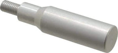 Value Collection - M8x1.25 Threaded Stem, Fixed Handwheel & Machine Handle - Aluminum Cylindrical Handle, Steel Stem - Apex Tool & Supply