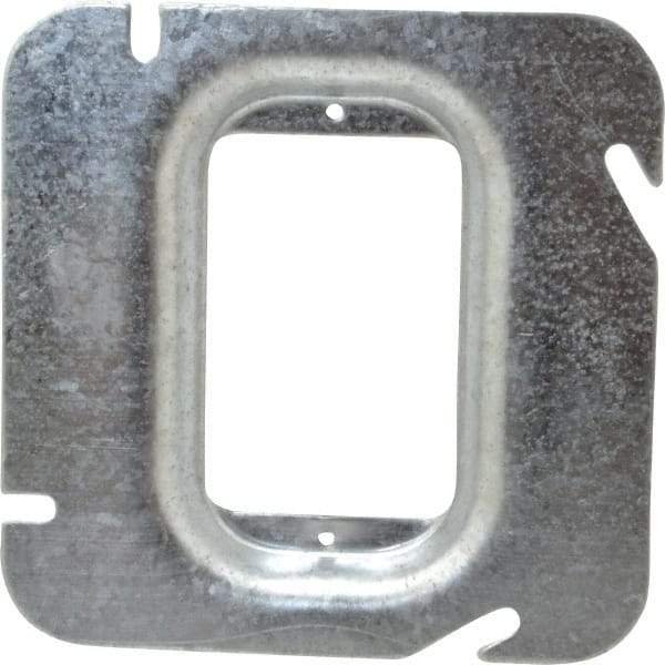Cooper Crouse-Hinds - Electrical Outlet Box Steel Square Cover - Apex Tool & Supply