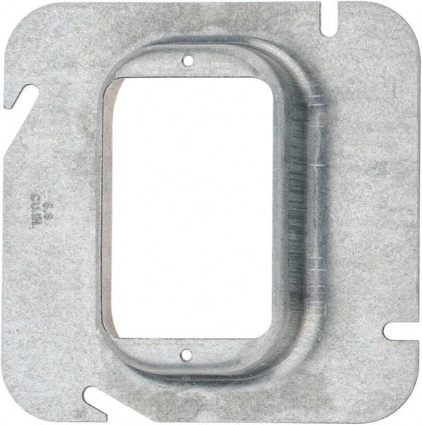 Cooper Crouse-Hinds - Electrical Outlet Box Steel Square Cover - Apex Tool & Supply
