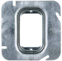Cooper Crouse-Hinds - Electrical Outlet Box Steel Square Cover - Apex Tool & Supply
