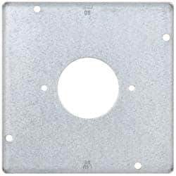 Cooper Crouse-Hinds - Electrical Outlet Box Steel Square Surface Cover - Apex Tool & Supply
