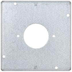 Cooper Crouse-Hinds - Electrical Outlet Box Steel Square Surface Cover - Apex Tool & Supply