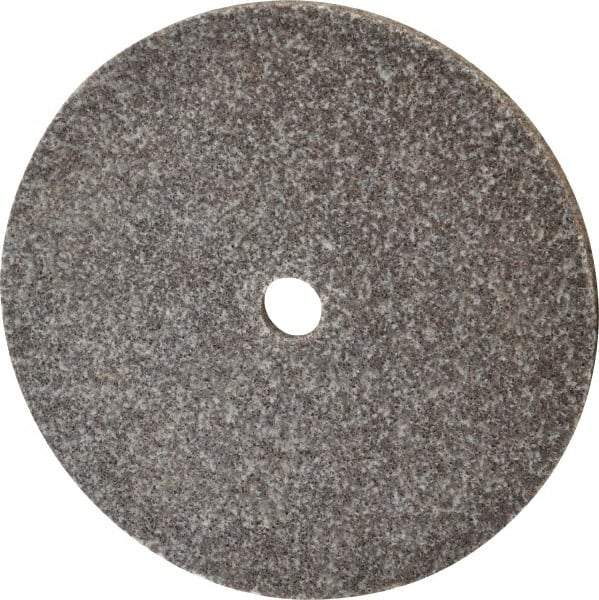 3M - 6" Diam, 1/4" Face Width, 5/8" Center Hole, Coarse Grade, Aluminum Oxide Deburring Wheel - Unitized, Hard Density 7 Grade, 7,500 RPM - Apex Tool & Supply