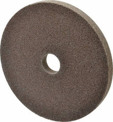 3M - 6" Diam, 1/2" Face Width, 1" Center Hole, Fine Grade, Aluminum Oxide Deburring Wheel - Unitized, Medium Density 5 Grade, 7,500 RPM - Apex Tool & Supply