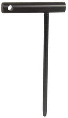 Gibraltar - 0.191" Pin Diam x 6" Pin Length, Steel L Alignment Pin - 5/16" Handle Diam x 2-1/2" Handle Length - Apex Tool & Supply