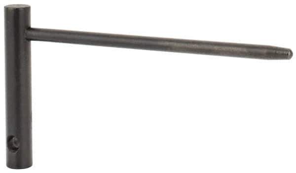 Gibraltar - 1/8" Pin Diam x 2-1/2" Pin Length, Steel L Alignment Pin - 1/4" Handle Diam x 1-1/2" Handle Length - Apex Tool & Supply