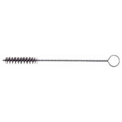 Red Head - 4" Long x 1/2" Diam Nylon Spiral Brush - Apex Tool & Supply