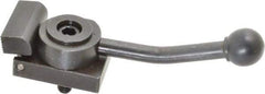 Gibraltar - 5/16-18 Stud, Standard Base, Steel Cam Action Clamp - 1-3/4" Base Len x 1" Base Height, 5" Len with Handle x 1-5/8" Height with Handle x 1-1/4" Overall Width, 1/8" Projection from Base - Apex Tool & Supply
