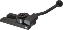 Gibraltar - 1/2-13 Stud, Extended Base, Steel Cam Action Clamp - 4-3/4" Base Len x 1-1/2" Base Height, 7-1/2" Len with Handle x 2-1/2" Height with Handle x 1-7/8" Overall Width, 5/32" Projection from Base - Apex Tool & Supply