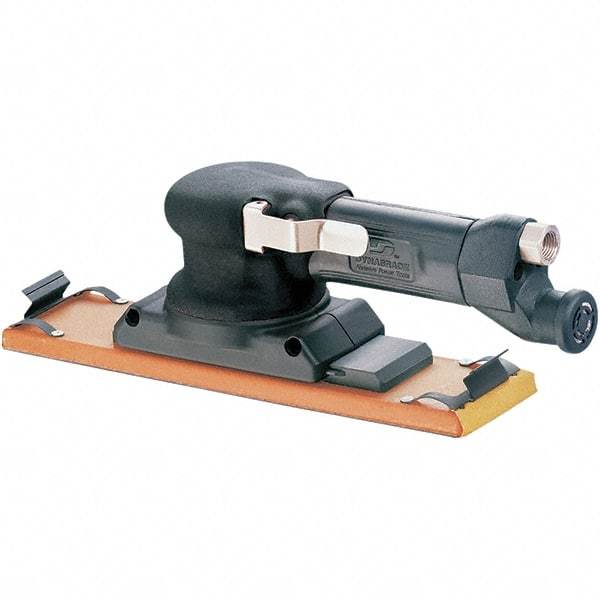 Dynabrade - 0.3 hp Inline Finishing Sander - 18 CFM Air Consumption, 6.21 bar Air Pressure, 1/4 NPT Inlet - Apex Tool & Supply