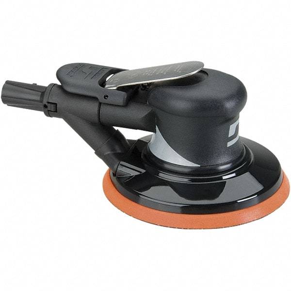 Dynabrade - 18 CFM Air Consumption, Random Air Orbital Sander - Round Pad, - Apex Tool & Supply