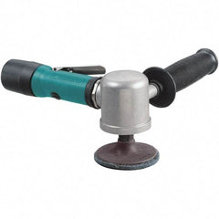 Dynabrade - 3" Max Disc, 15,000 RPM, Pneumatic Handheld Disc Sander - 33 CFM, 1/4 NPT Inlet, 0.55 hp, 90 psi - Apex Tool & Supply