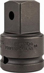 Proto - 1 Male 3/4 Female Impact Drive Adapter - 2-1/2" OAL - Apex Tool & Supply